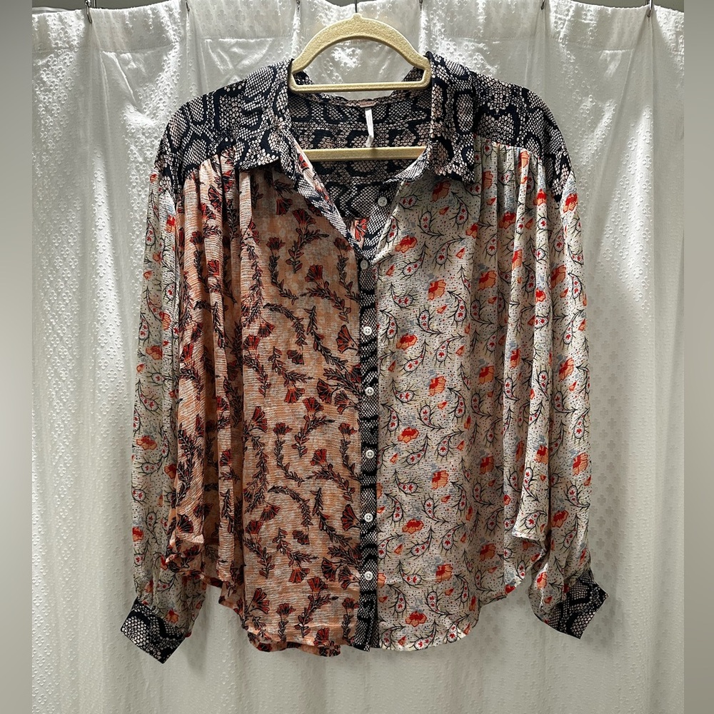 Free People Button Up